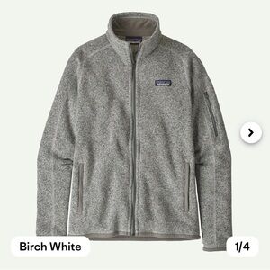 Patagonia Birch White Fleece Jacket